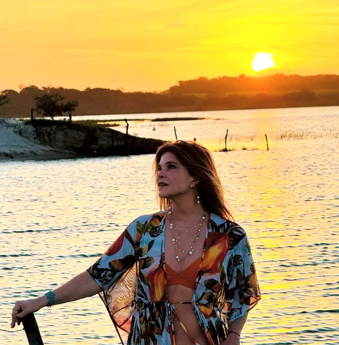 Cristiana Oliveira relembra férias em Natal