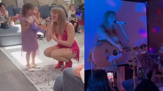 Cover da Taylor Swift leva crianças à loucura em festas infantis nos EUA