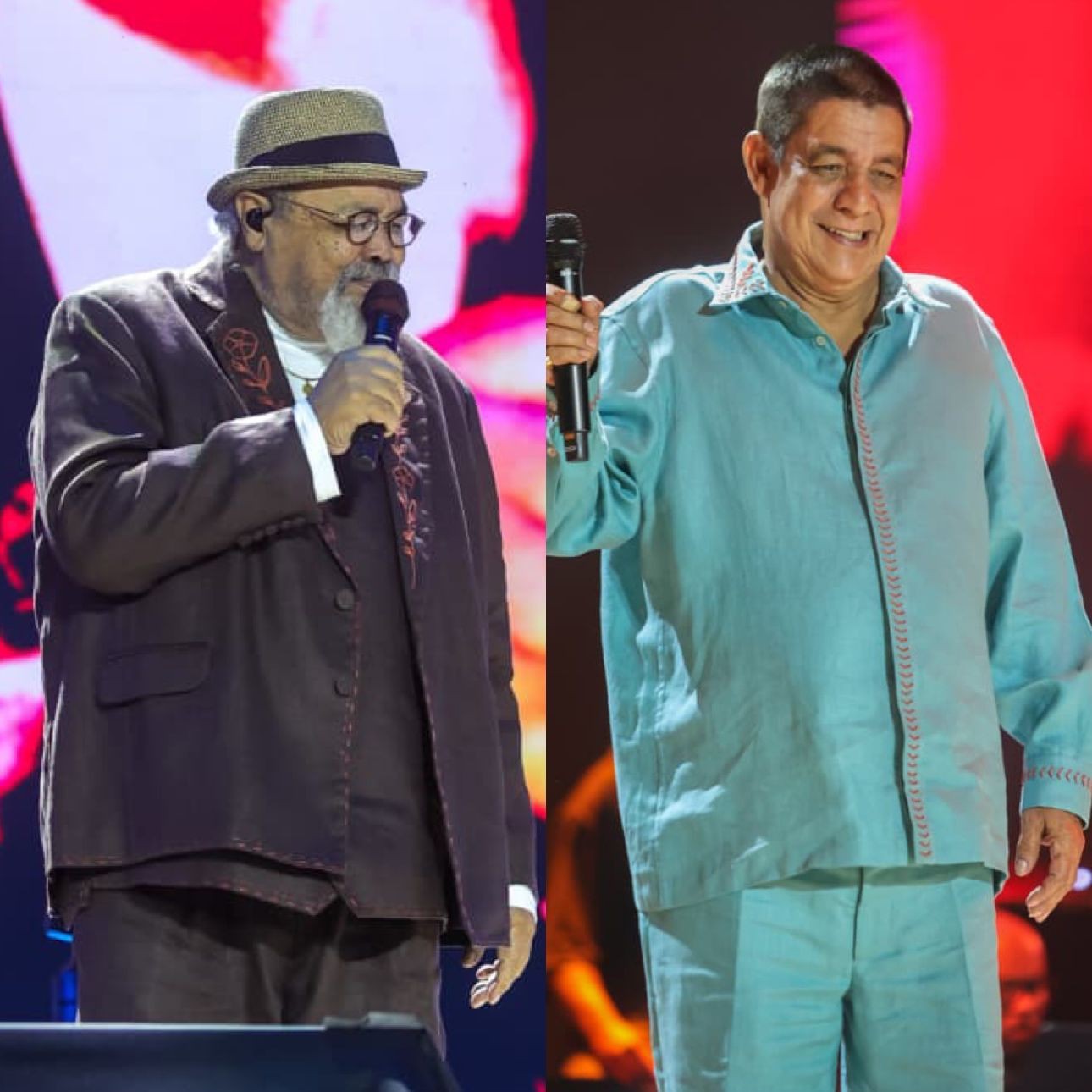 Jorge Aragão e Zeca Pagodinho apostam em looks da cultura br