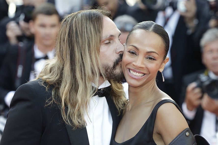 Marco Perego conquista Cannes e emociona a esposa, Zoe Saldaña