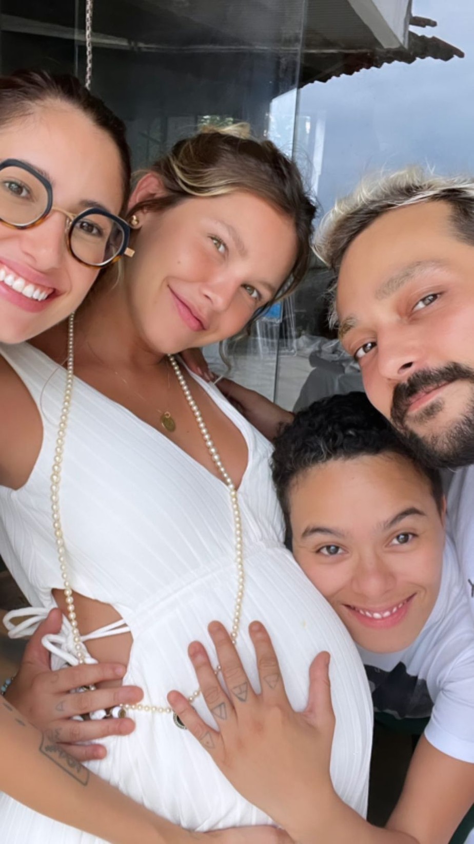 F5 - Celebridades - Mulher de Maria Gadú, Lua Leça posta foto mostrando a  barriga e anuncia gravidez - 29/10/2018