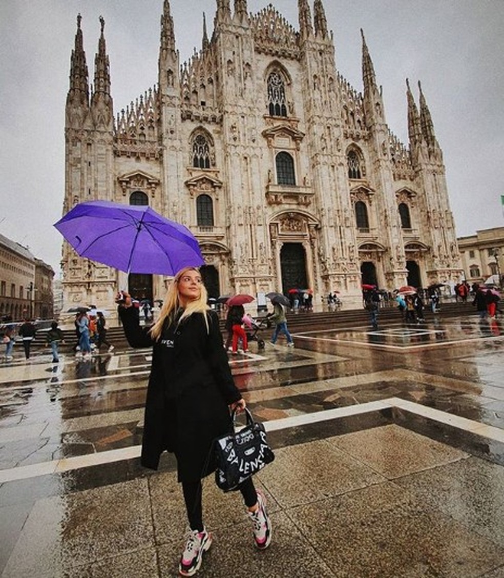 Giovanna Lancelotti em Milão (Foto: Reprodução Instagram) — Foto: Vogue