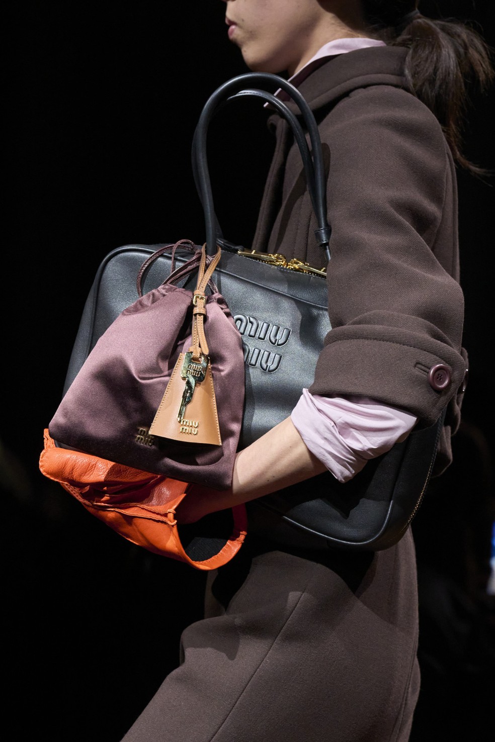 Miu Miu, inverno 2024 — Foto: Launchmetrics/Spotlight