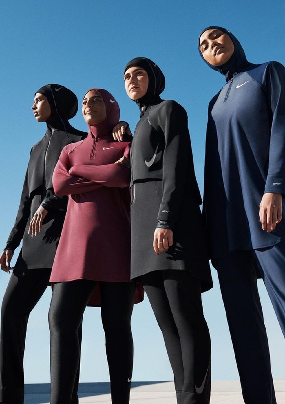 Nike lança sua primeira coleção de roupas da banho com hijab