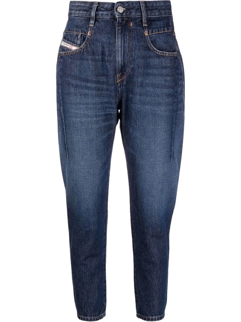Calça jeans boyfriend cropped Fayza, Diesel — Foto: Reprodução