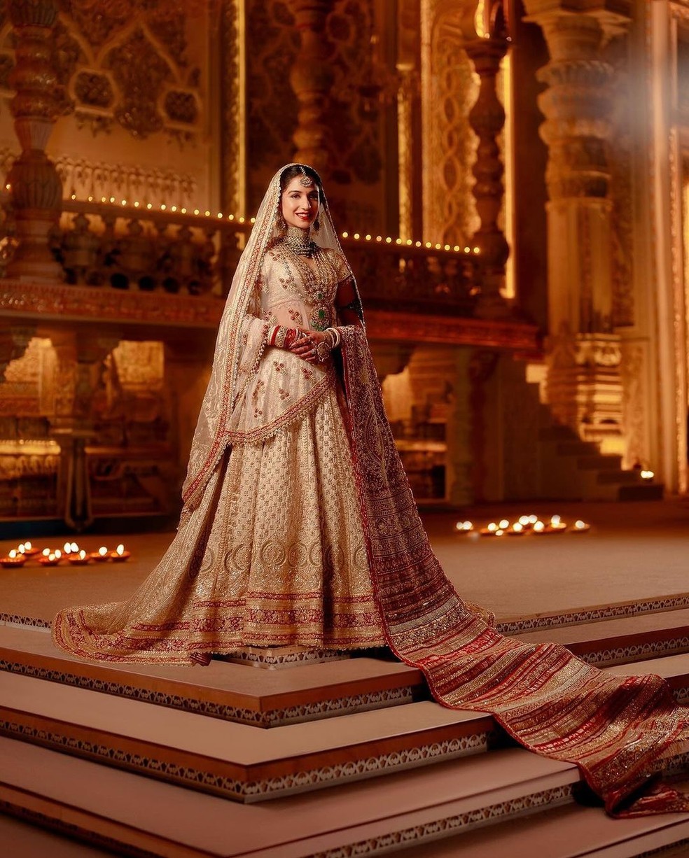 Radhika Merchant — Foto: Vogue India