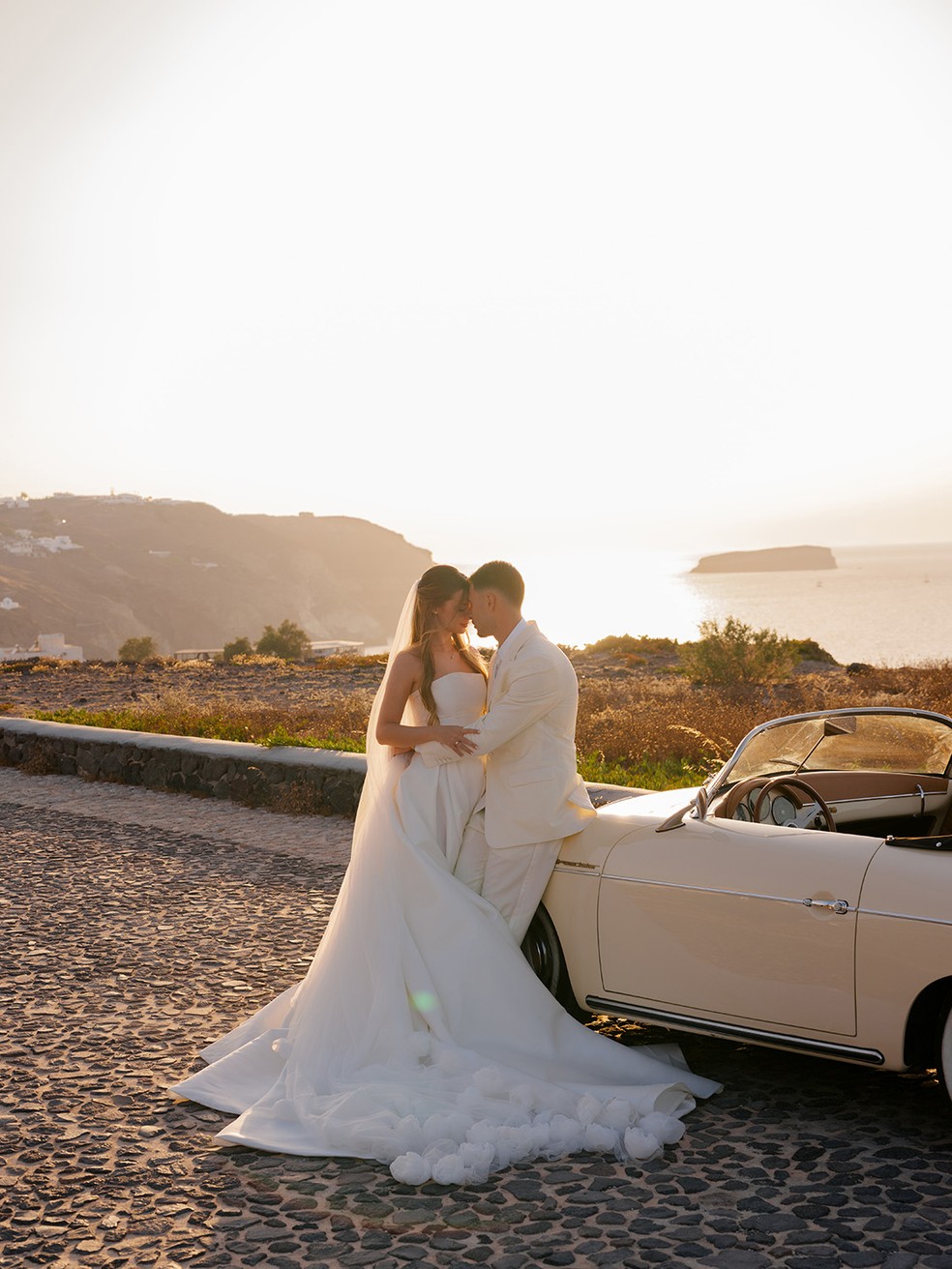 Casamento Gabriel Martinelli e Isabella Rousso — Foto: BOTTEGA53 STUDIO / Divulgação