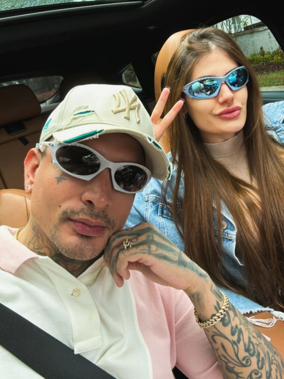 MC Guimê compartilha momentos especiais com Fernanda Stroschein — Foto: Reprodução/Instagram