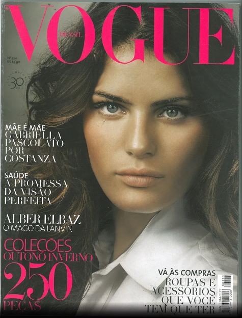 Isabeli Fontana na Vogue Brasil (2005) — Foto: Vogue Brasil