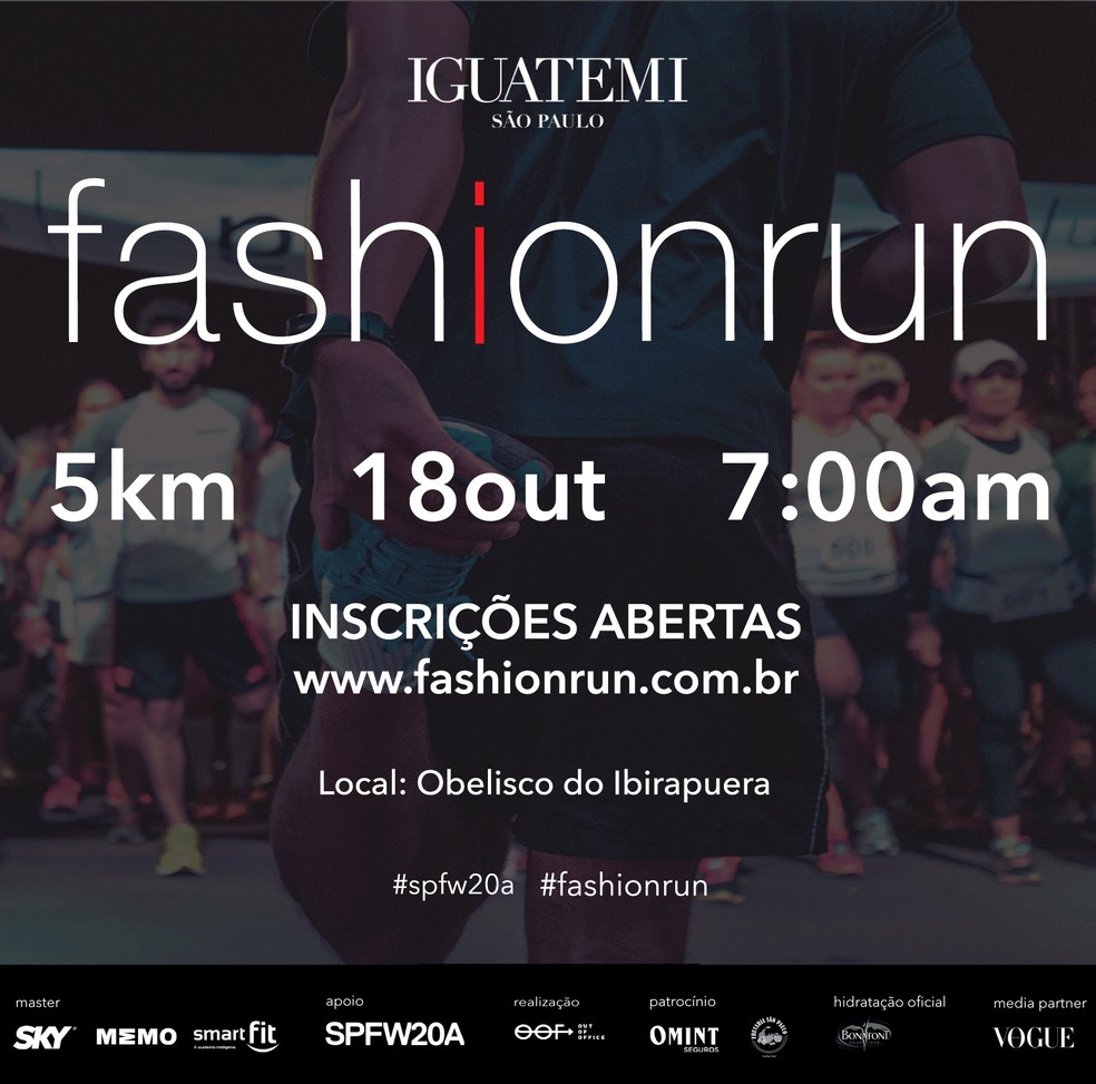 Iguatemi Fashion Run: corrida celebra os 20 anos do SPFW | Moda | Vogue