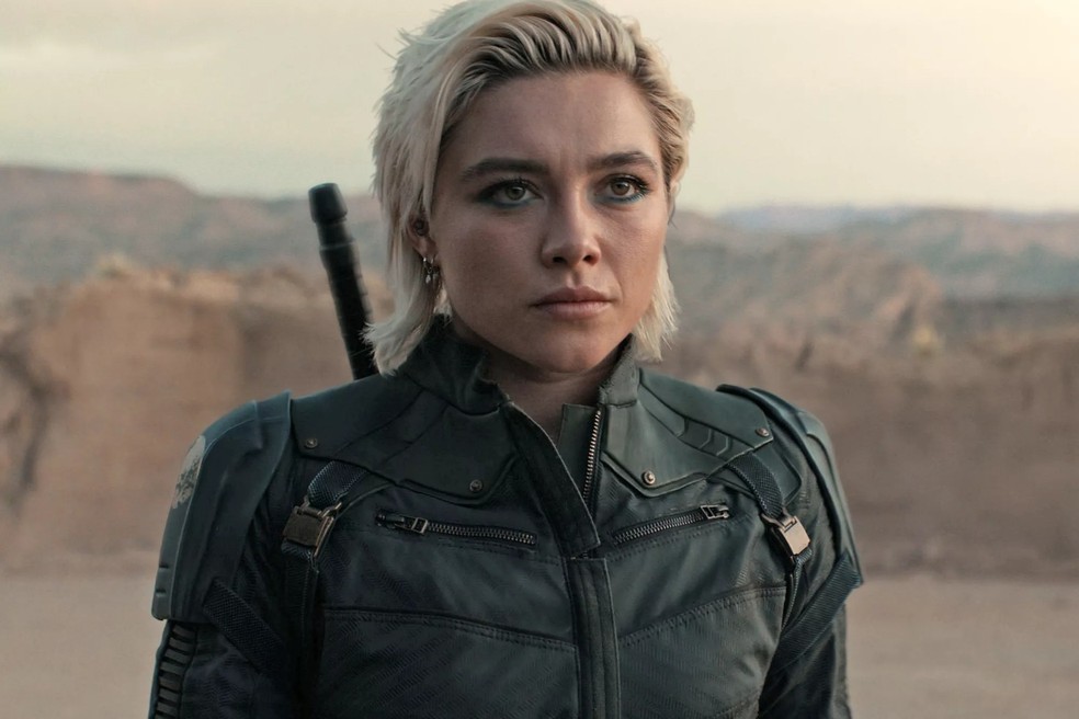 Yelena Belova (Florence Pugh) em Thunderbolts — Foto: Marvel Studios