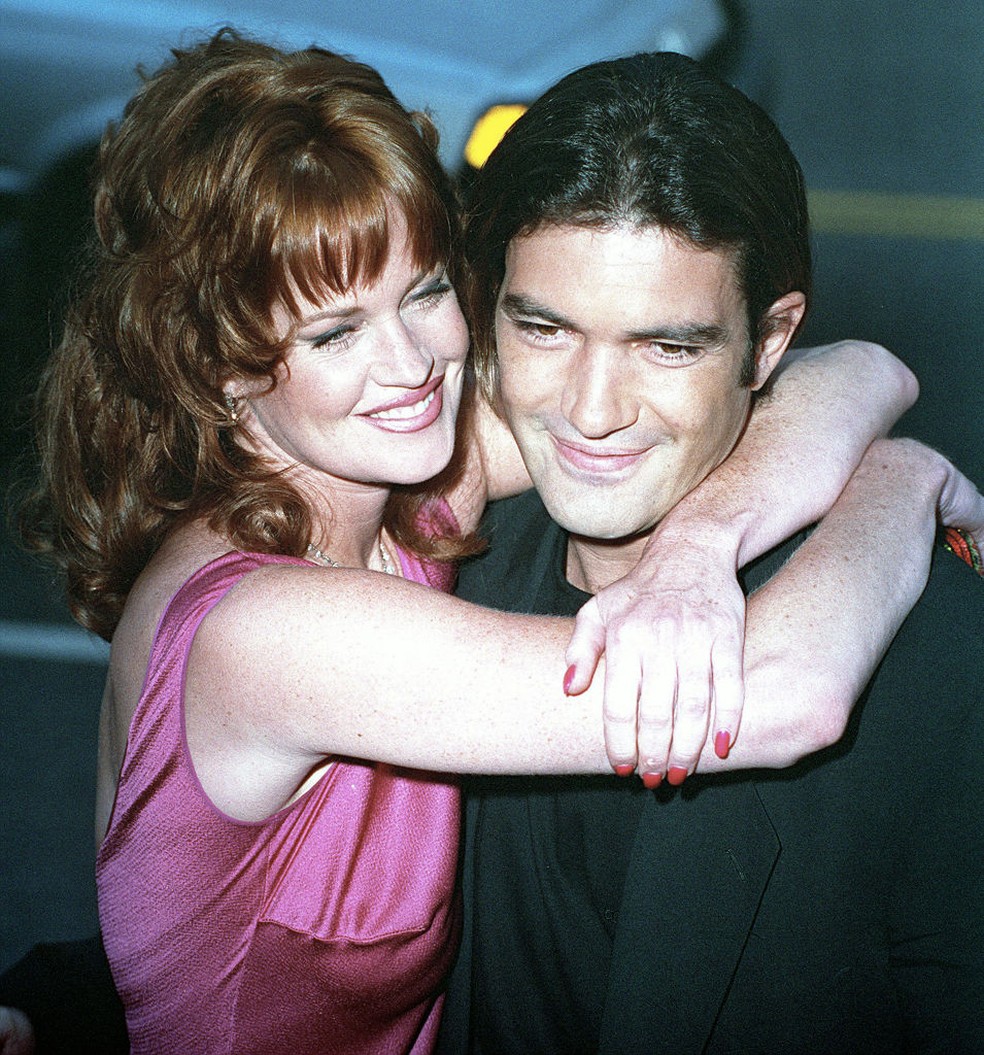 Antonio Banderas e Melanie Griffith — Foto: GettyImages