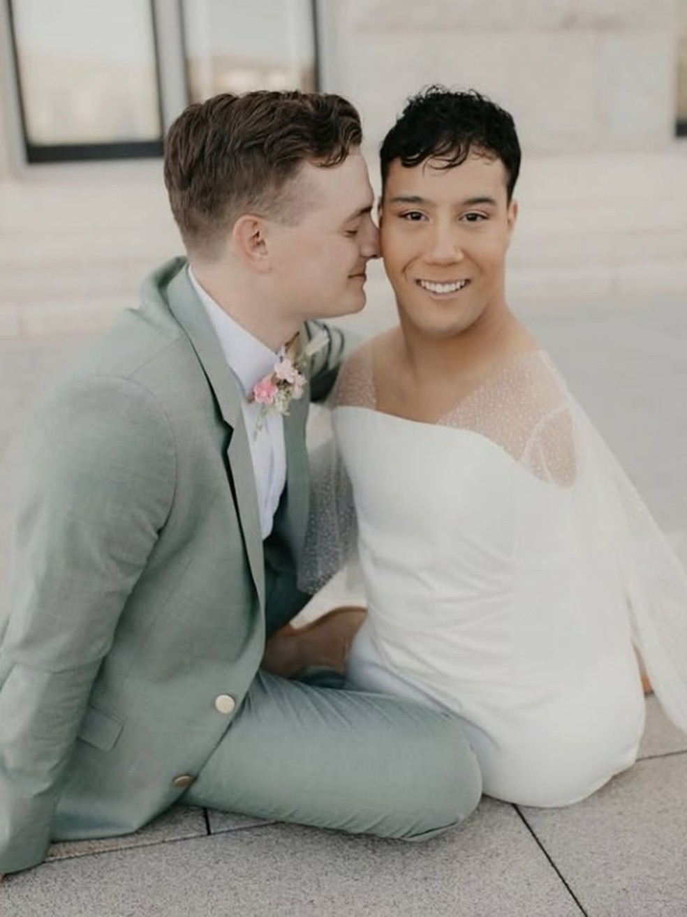 Adam Wheatley e Briel Wheatley — Foto: @maciemclaughlin_photo
