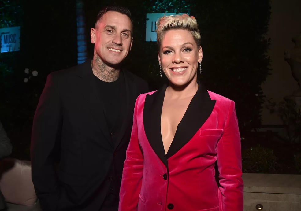 Cantora Pink se separa de Carey Hart após 20 anos de casamento