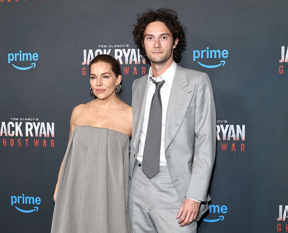 Sienna Miller e Oli Green — Foto: GettyImages
