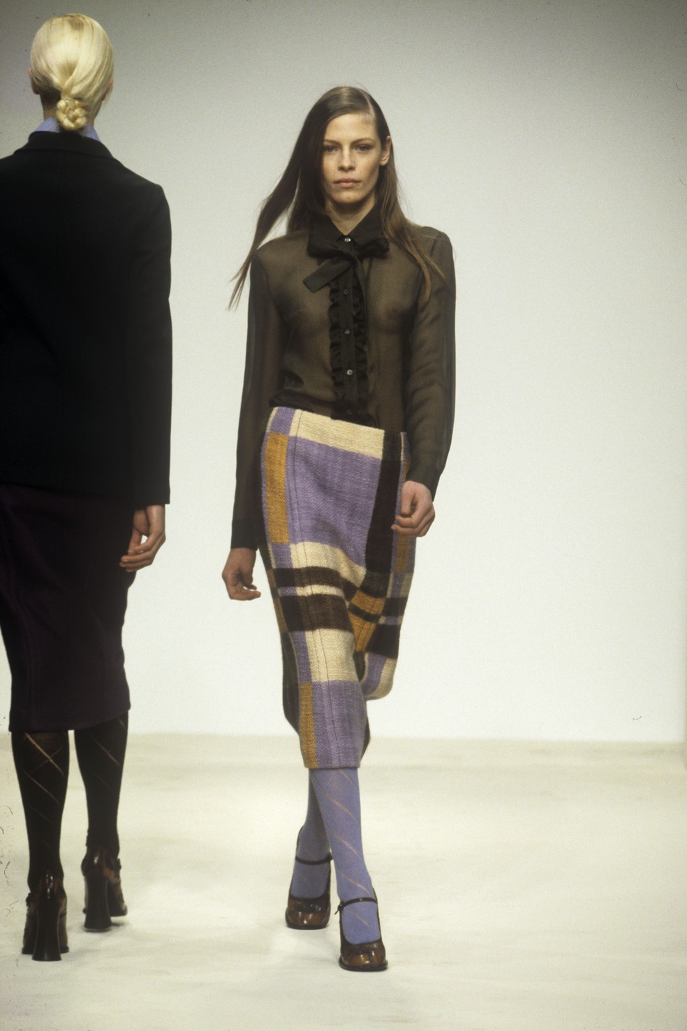 Prada outono-inverno 1996 — Foto: Getty Images