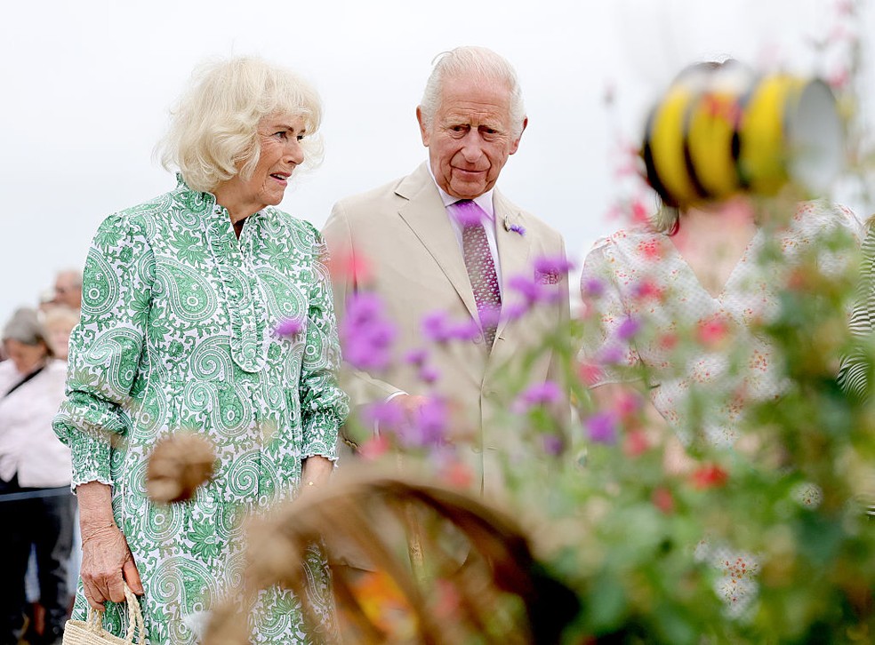 Rei Charles e Rainha Camilla — Foto: GettyImages