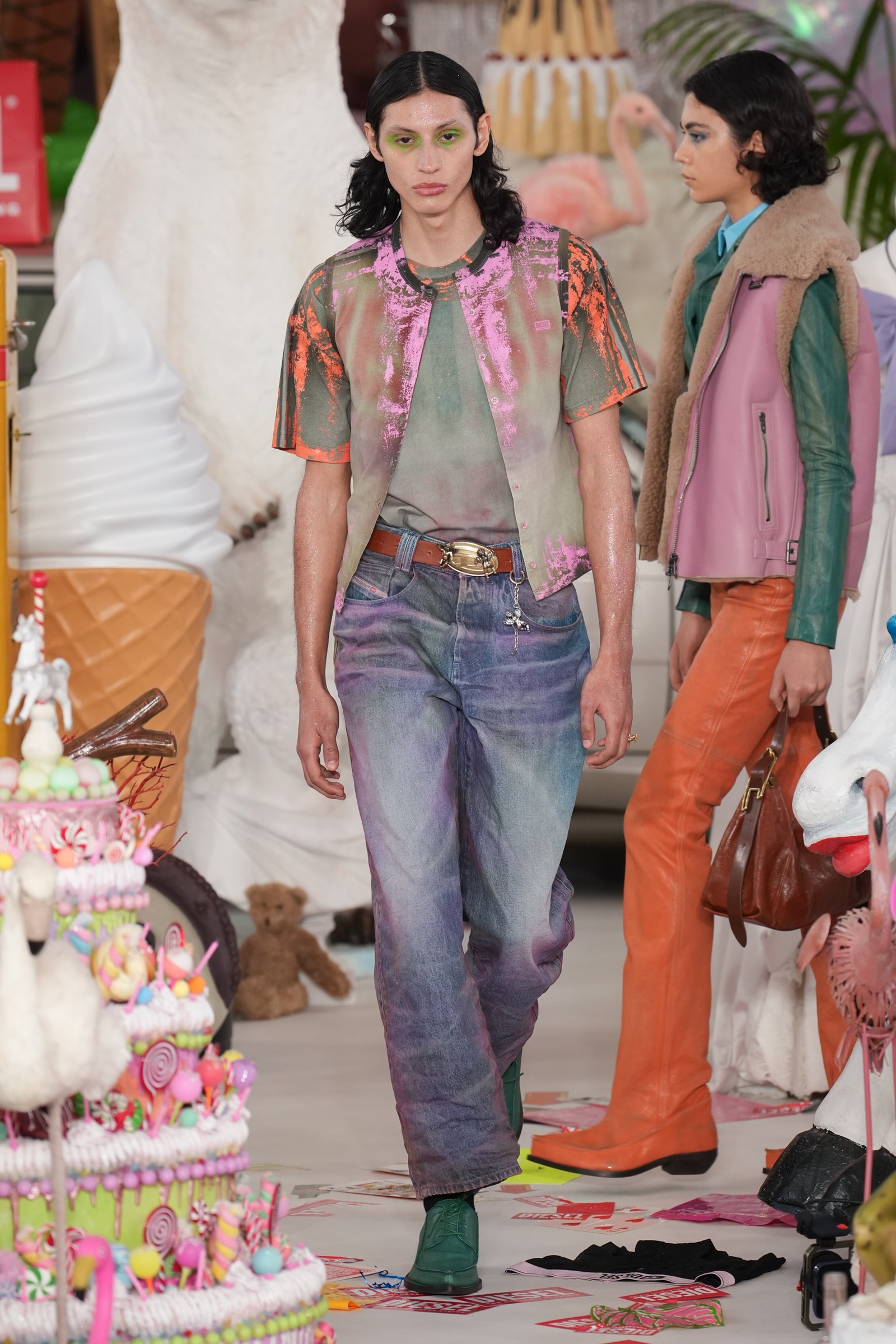 Diesel | Milão | Inverno 2026 — Foto: Launchmetrics Spotlight