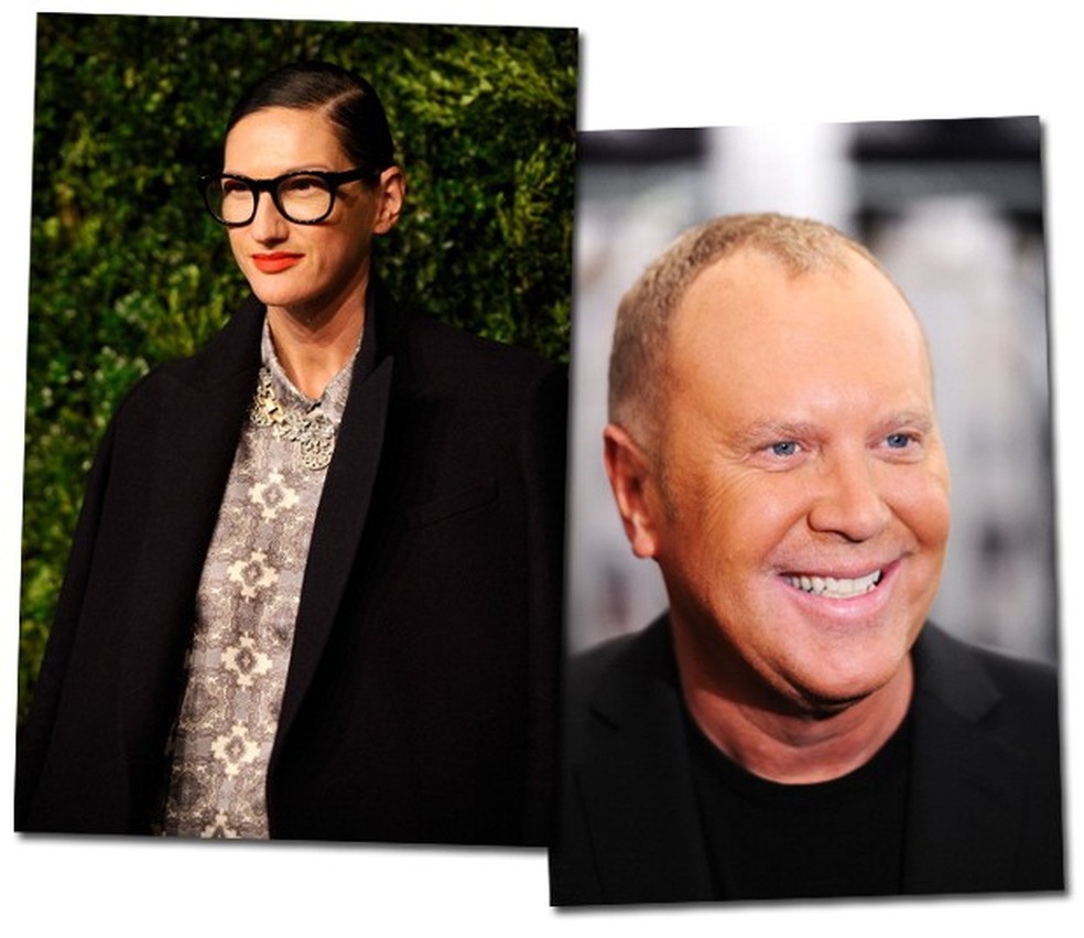 Nomes fashionistas: Jenna Lyons e Michael Kors (Foto: Getty Images) — Foto: Vogue
