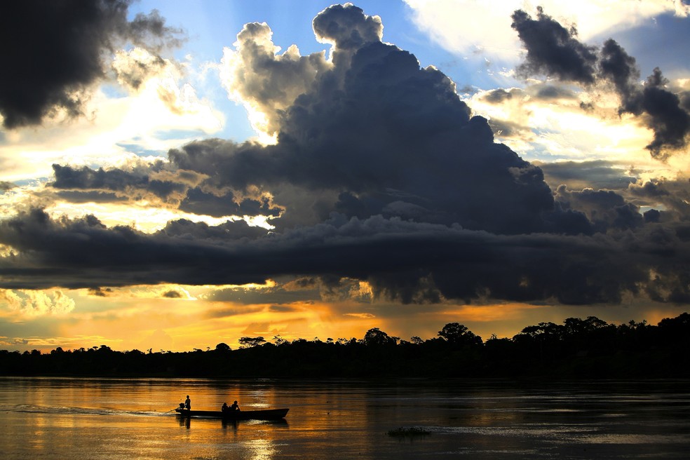 O rio Amazonas ao Norte do Peru — Foto: Getty Images