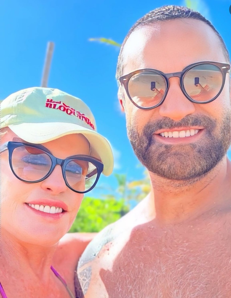 Ana Maria Braga na Bahia — Foto: Reprodução/Instagram