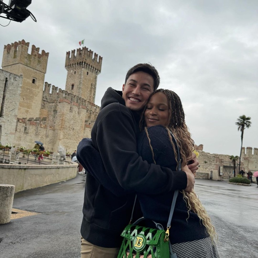 Arthur Nory e Rebeca Andrade — Foto: Reprodução/Instagram