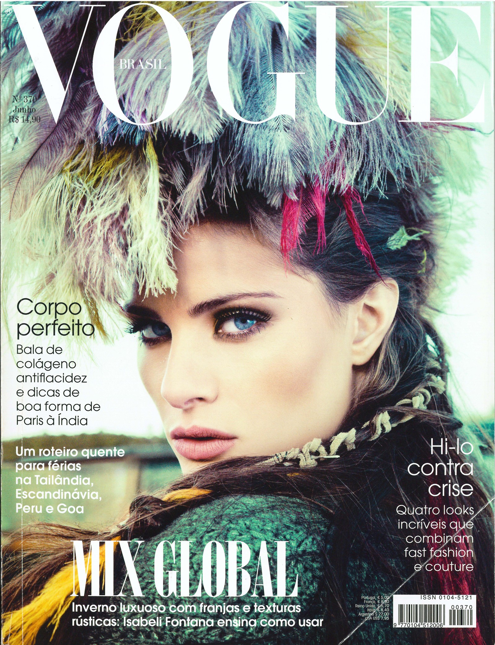 Isabeli Fontana na Vogue Brasil (2009) — Foto: Vogue Brasil