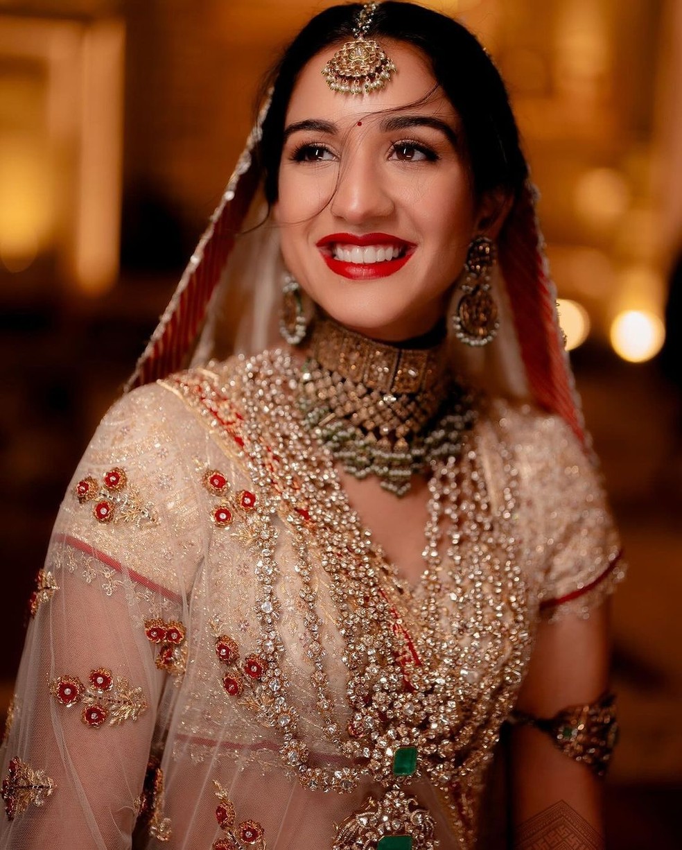 Radhika Merchant — Foto: Vogue India