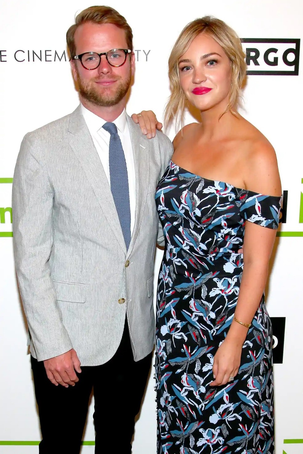Bill Kennedy e Abby Elliott — Foto: GettyImages