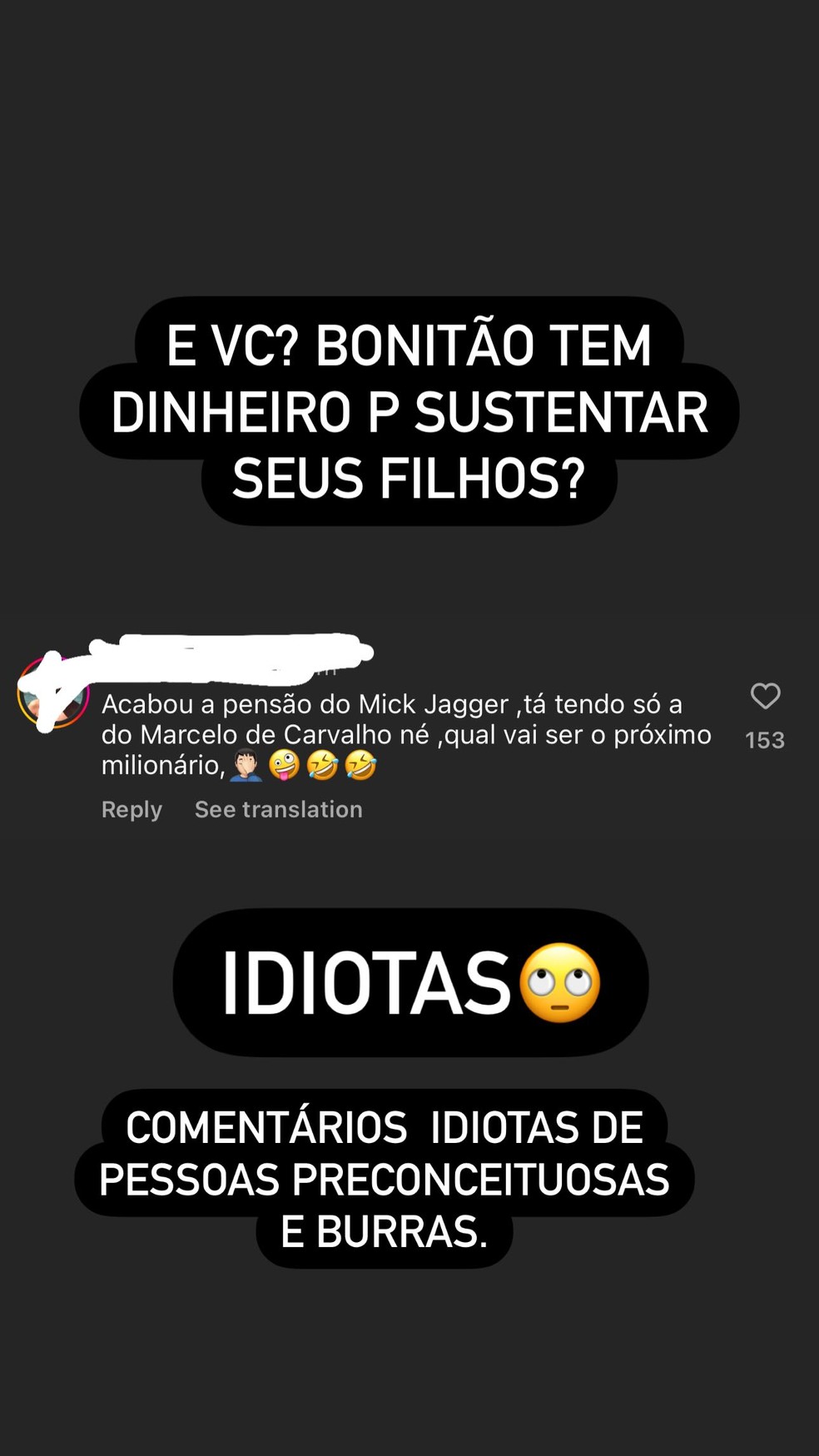 Luciana Gimenez respondeu críticas na web — Foto: Reprodução/Instagram