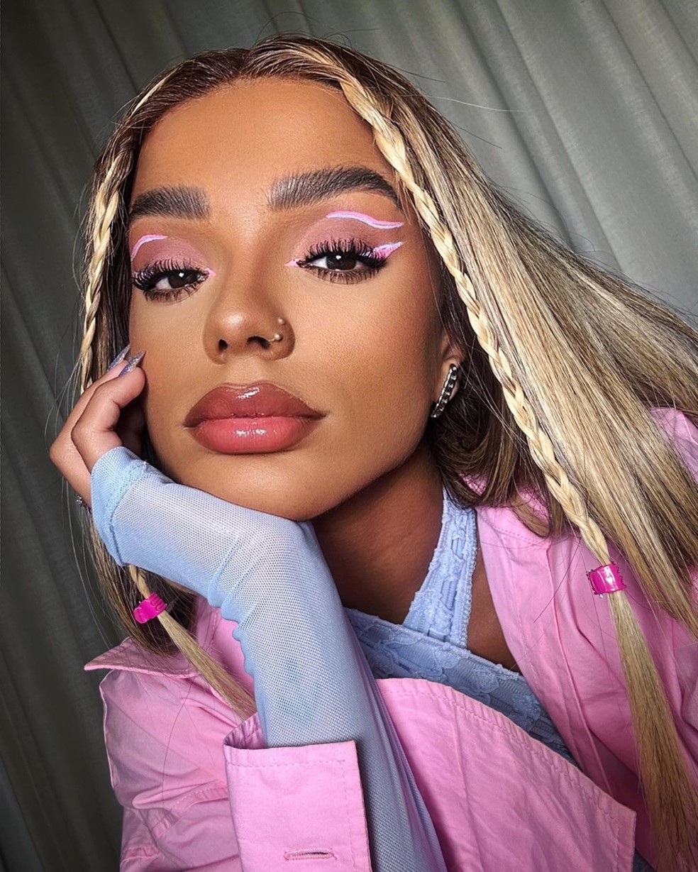 Inspiração de maquiagem para o Carnaval — Foto: Instagram