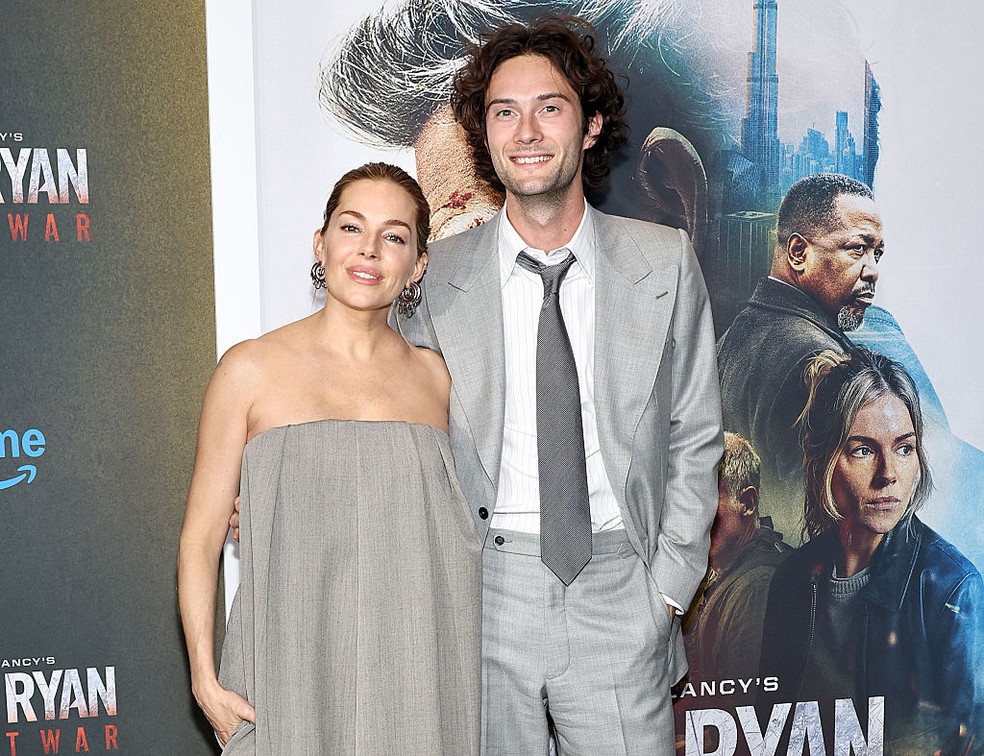 Sienna Miller e Oli Green — Foto: GettyImages