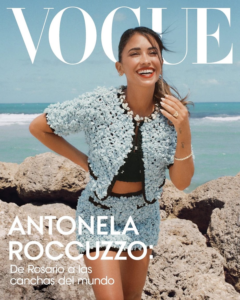 Antonela Roccuzzo estrela capa da Vogue México e fala sobre saúde