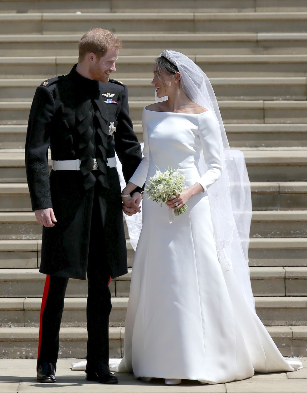Príncipe Harry e Meghan Markle — Foto: Getty Images
