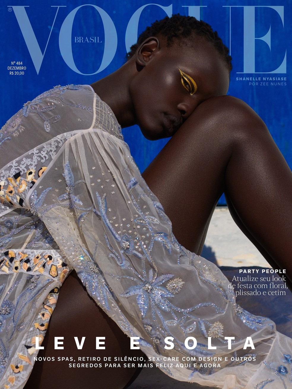Shanelle Nyasiase é capa da Vogue Brasil em dezembro