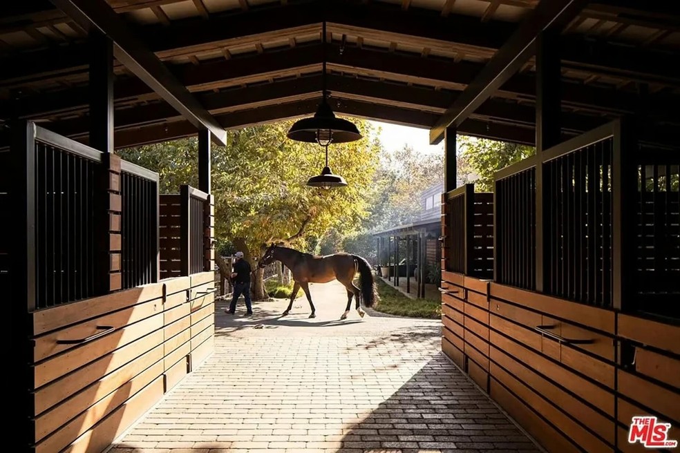 Rancho de Steven Spielberg à venda — Foto: Reprodução/Realtor