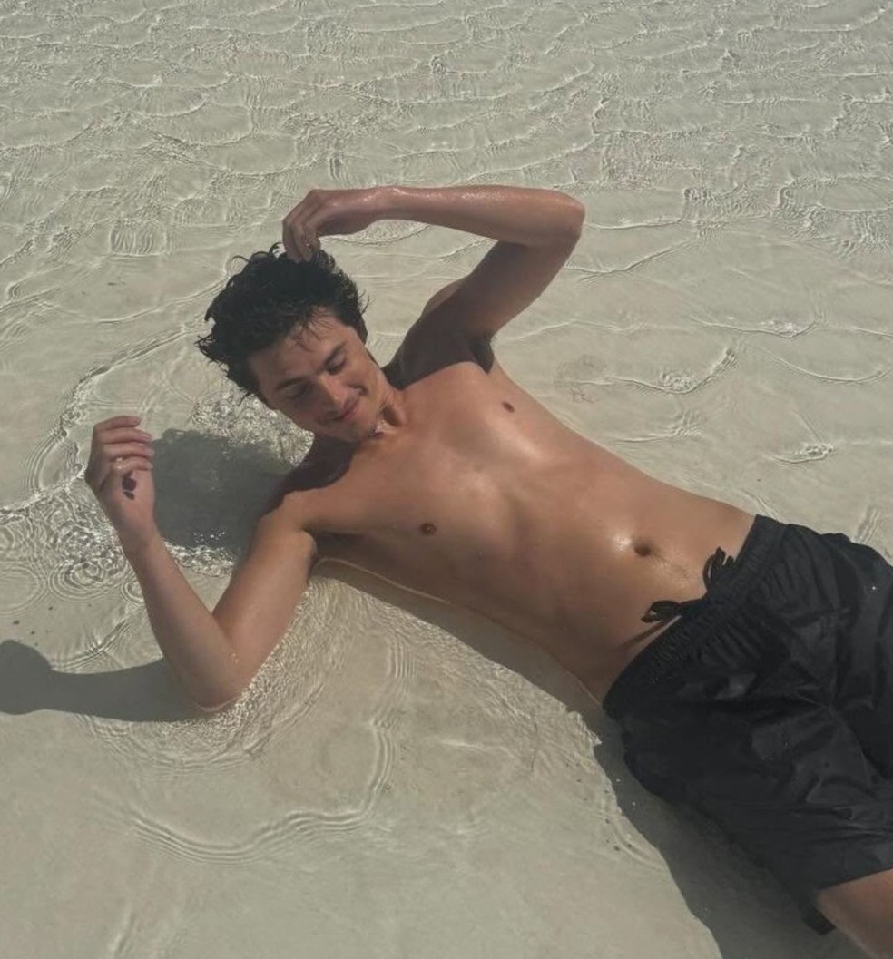 Timothée Chalamet e Kylie Jenner postam cliques de férias — Foto: Reprodução/Instagram