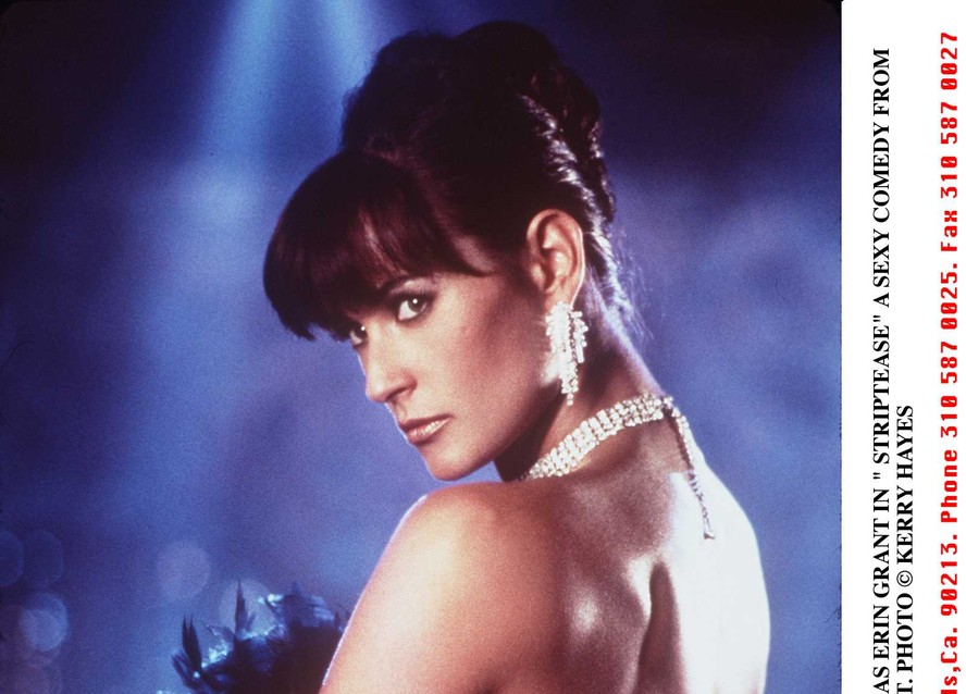 Demi Moore em 'Striptease' em 1996