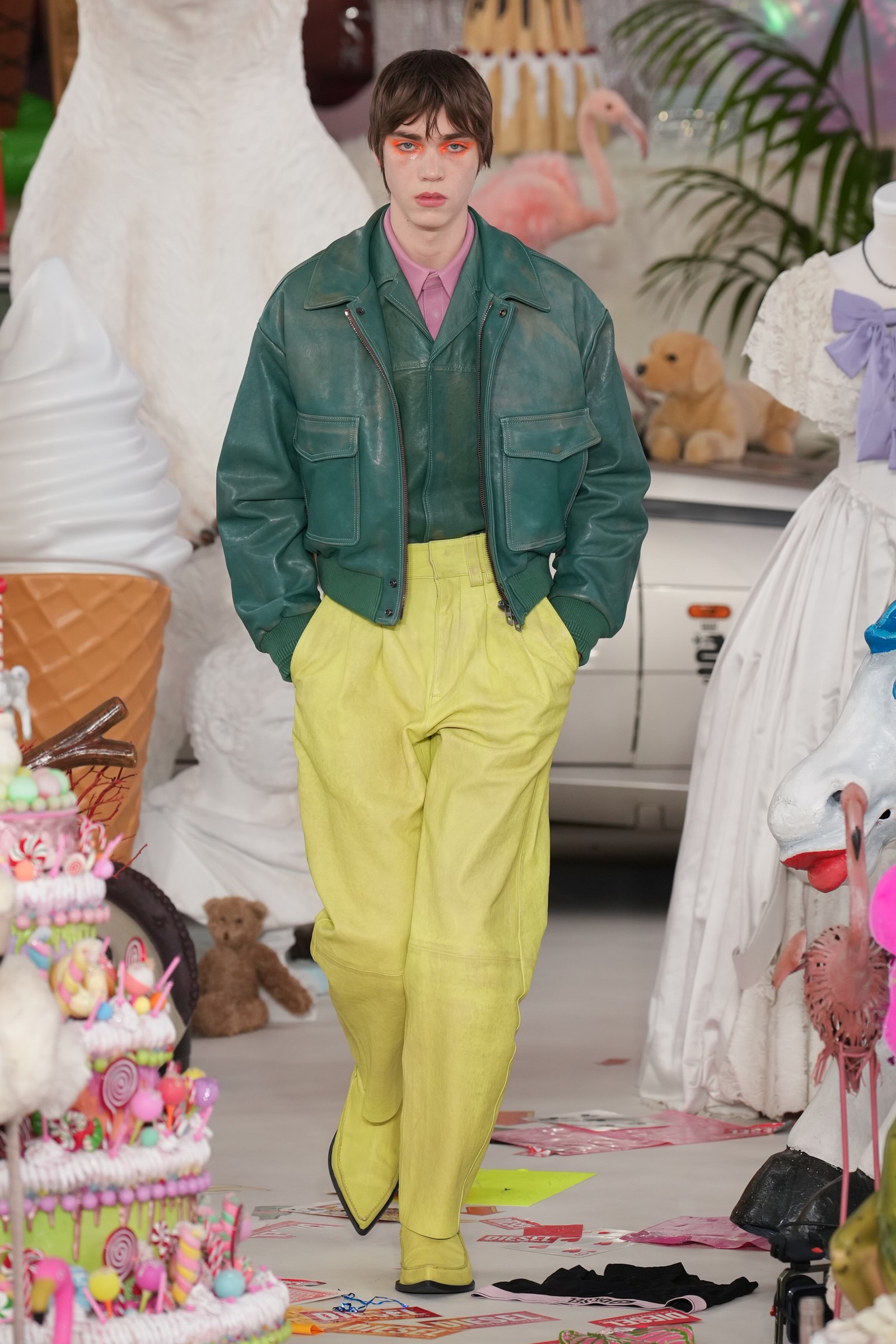 Diesel | Milão | Inverno 2026 — Foto: Launchmetrics Spotlight