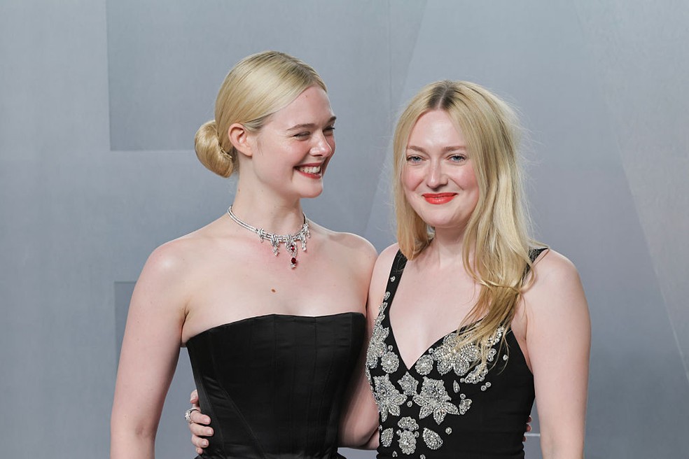 Elle Fanning e Dakota Fanning — Foto: GettyImages