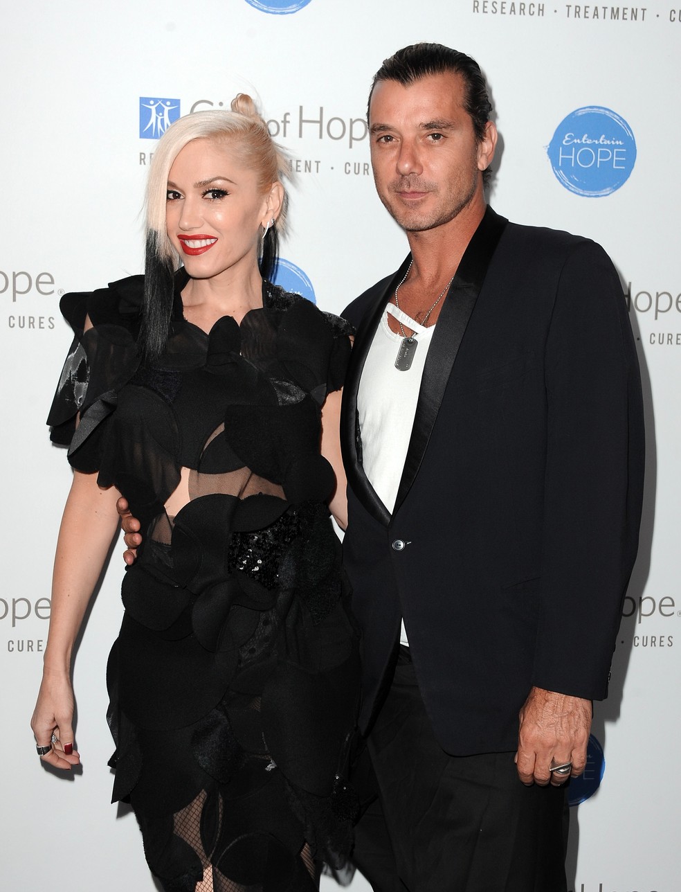 Gwen Stefani e Gavin Rossdale em 2014 (Foto: Getty Images) — Foto: Vogue