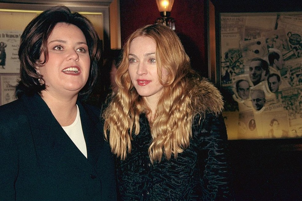 Madonna e Rosie O'Donnell — Foto: GettyImages