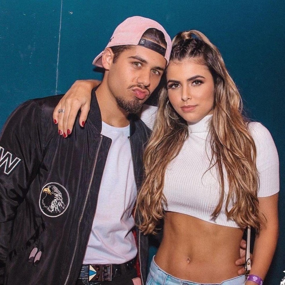 Zé Felipe e Isabella Arantes — Foto: Reprodução/Divulgação
