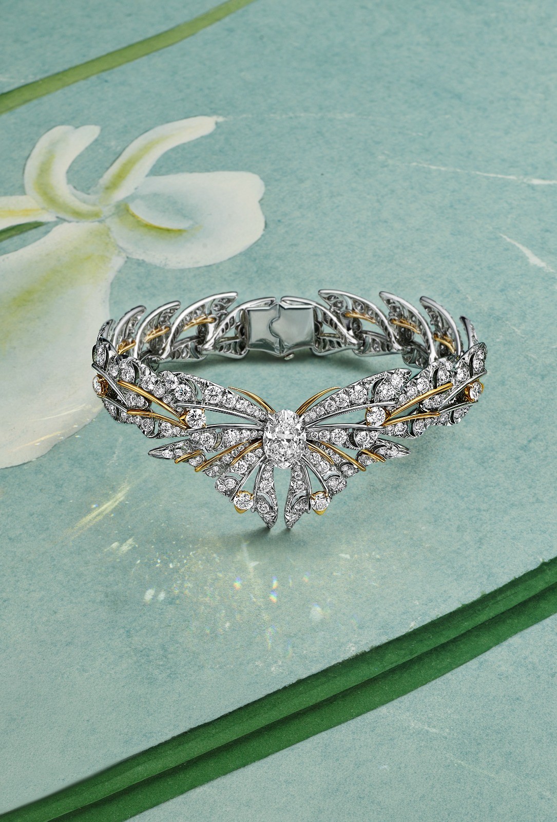 Tiffany & Co. apresenta sua coleção de alta joalheria com o lançamento de primavera do “Blue Book 2026: Hidden Garden”