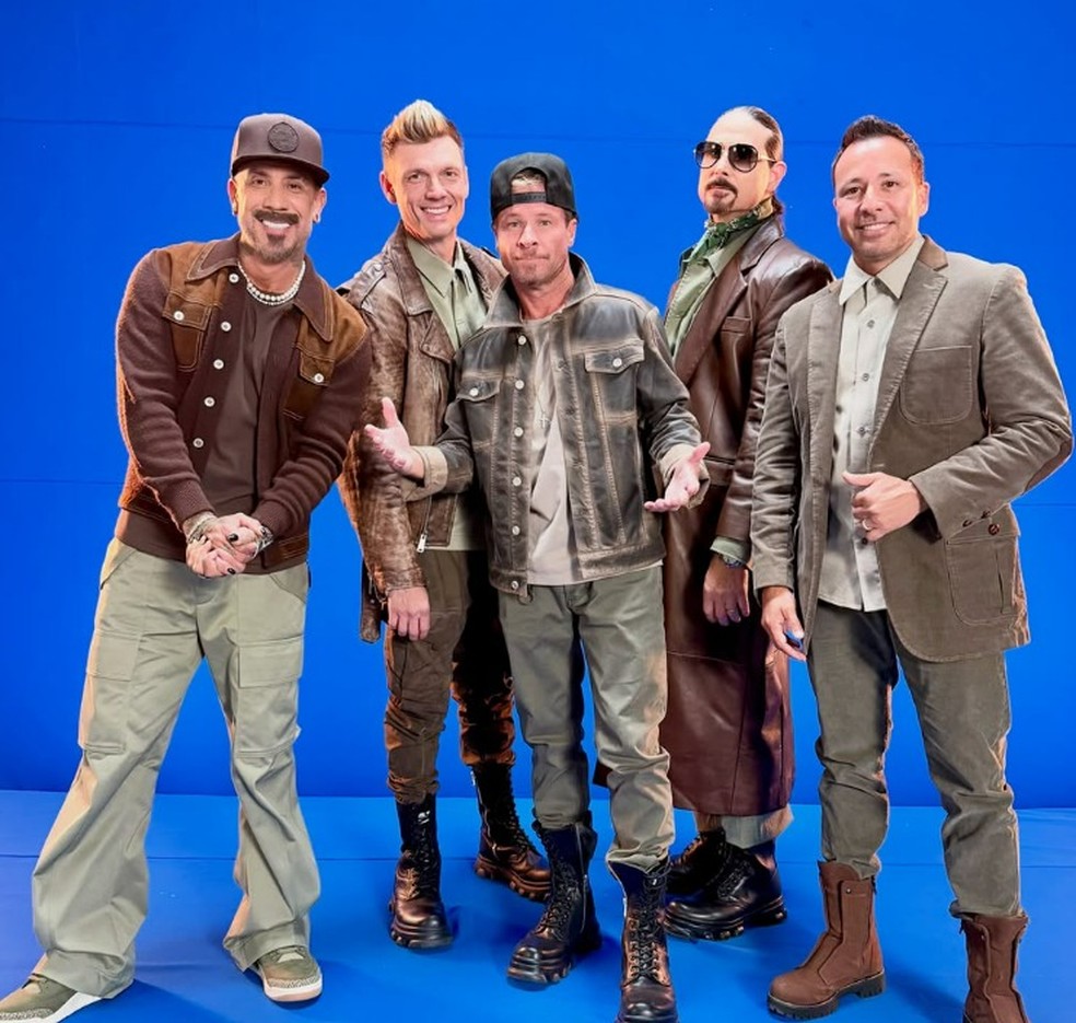 Backstreet Boys — Foto: Reprodução/Instagram