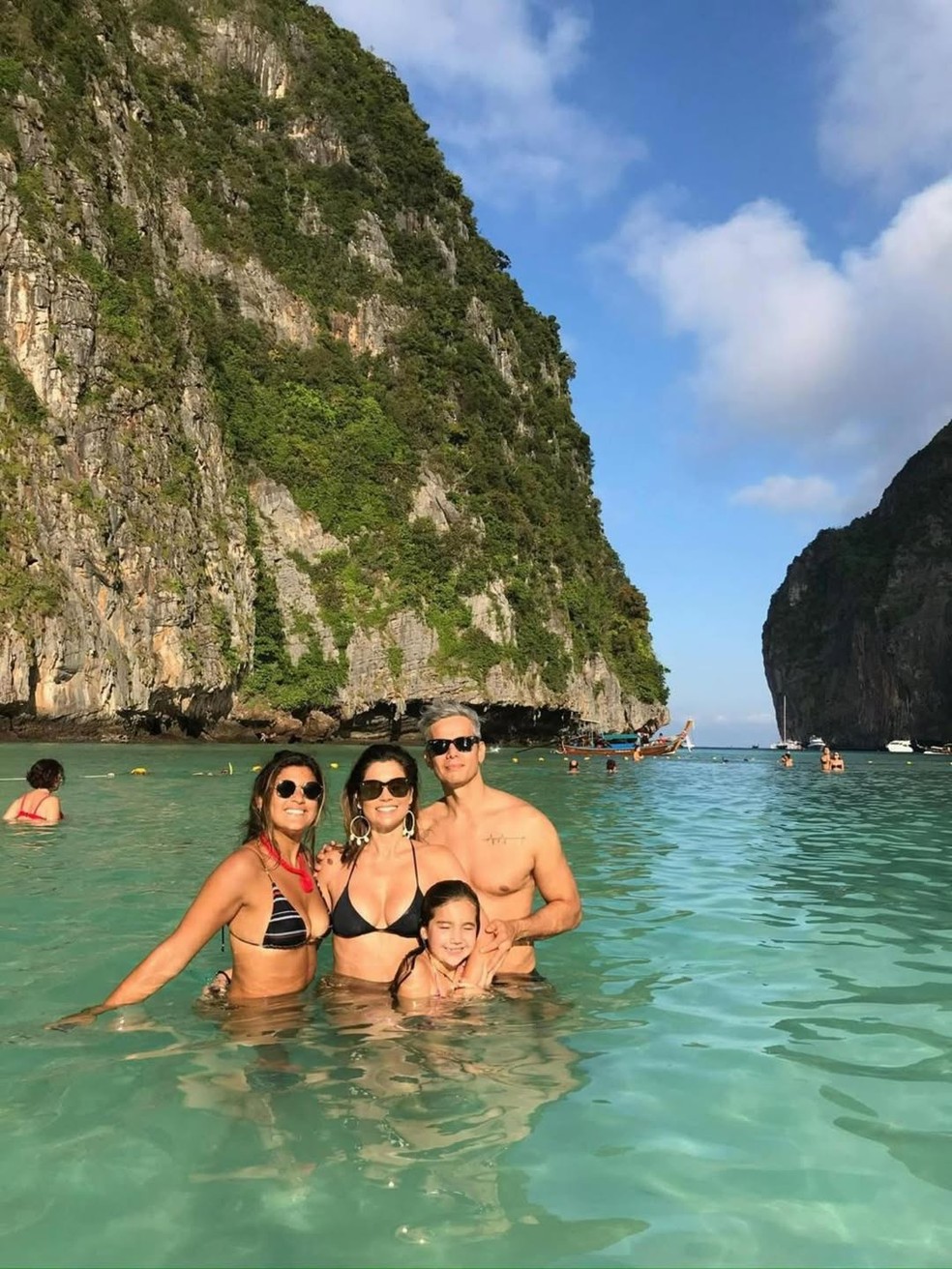 Otaviano Costa resgata fotos de viagem à Tailândia — Foto: Reprodução/Instagram