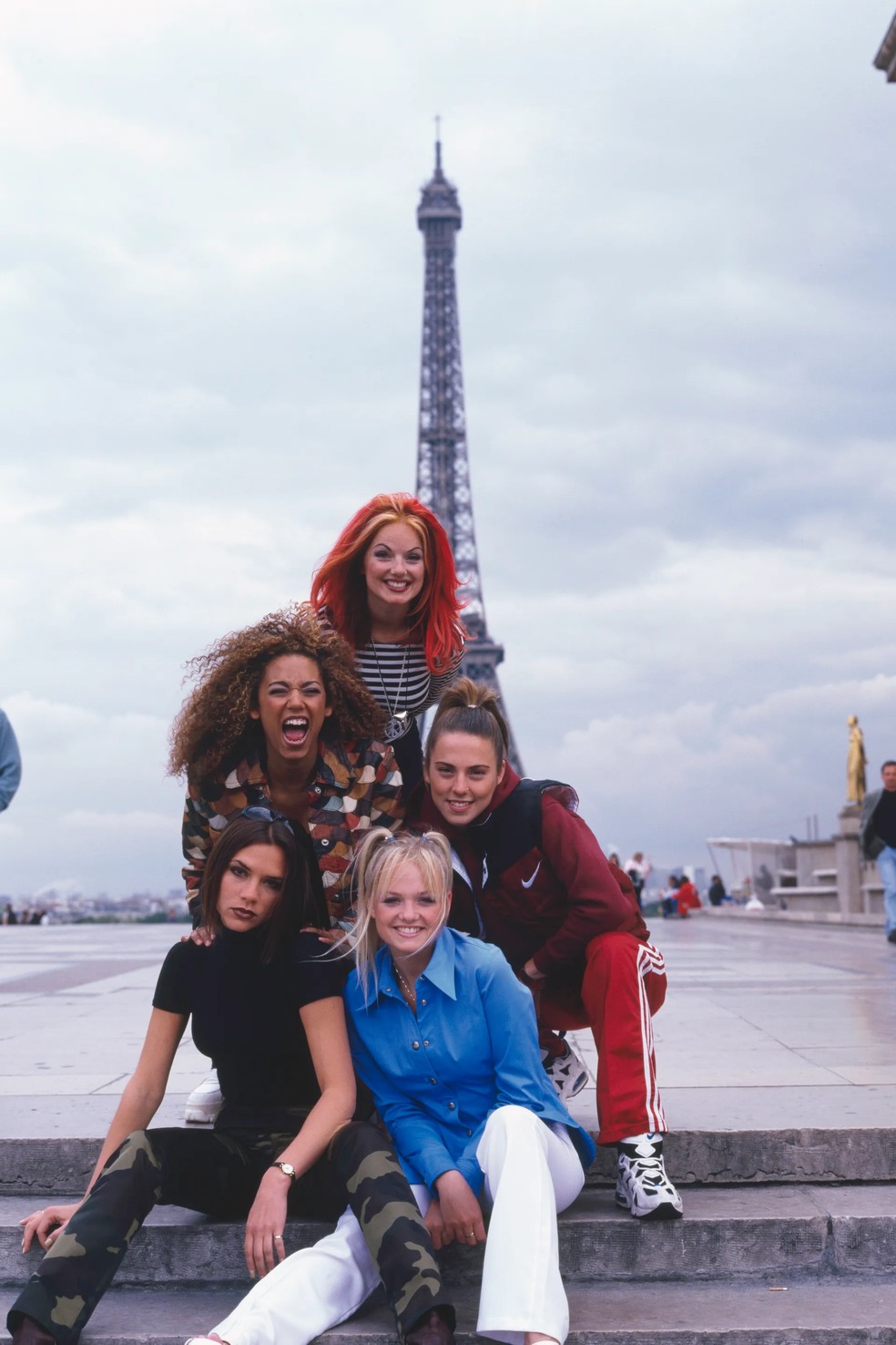 Spice Girls Tênis anos 90 — Foto: Getty Images