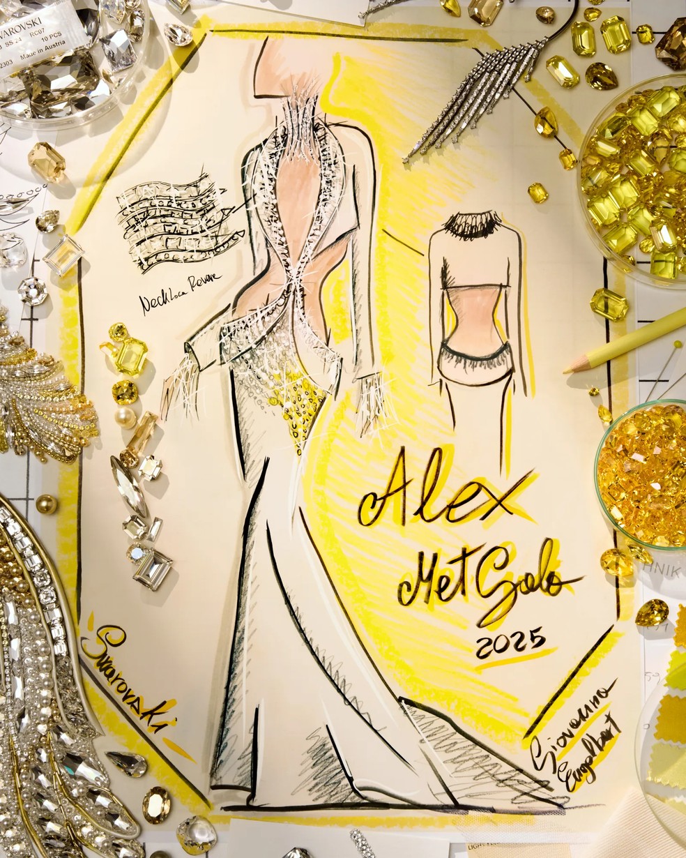 Mesmerizing Alex Consani Channeled Botticelli And ‘black Swan’ At The 2026 Met Gala Wallpaper in 4K