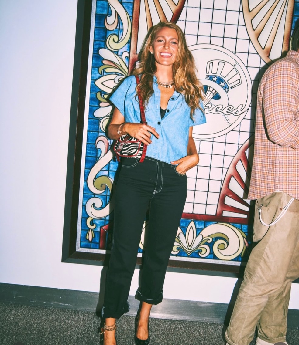 Blake Lively faz post — Foto: Reprodução/Instagram