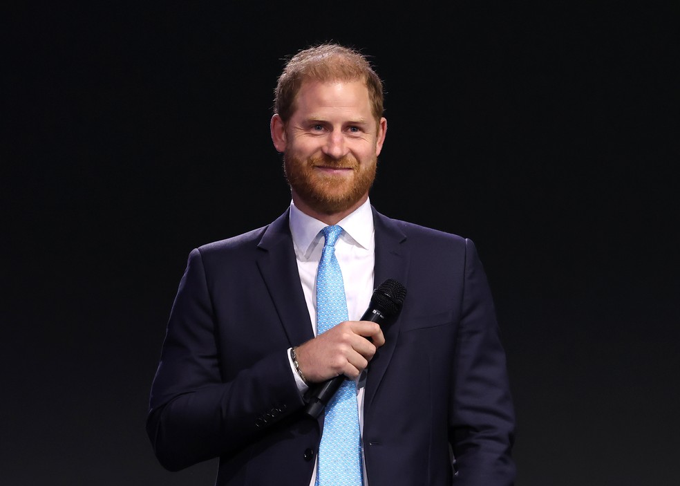 Príncipe Harry faz novas aparições surpresa durante agenda agitada em Nova York — Foto: Getty Images